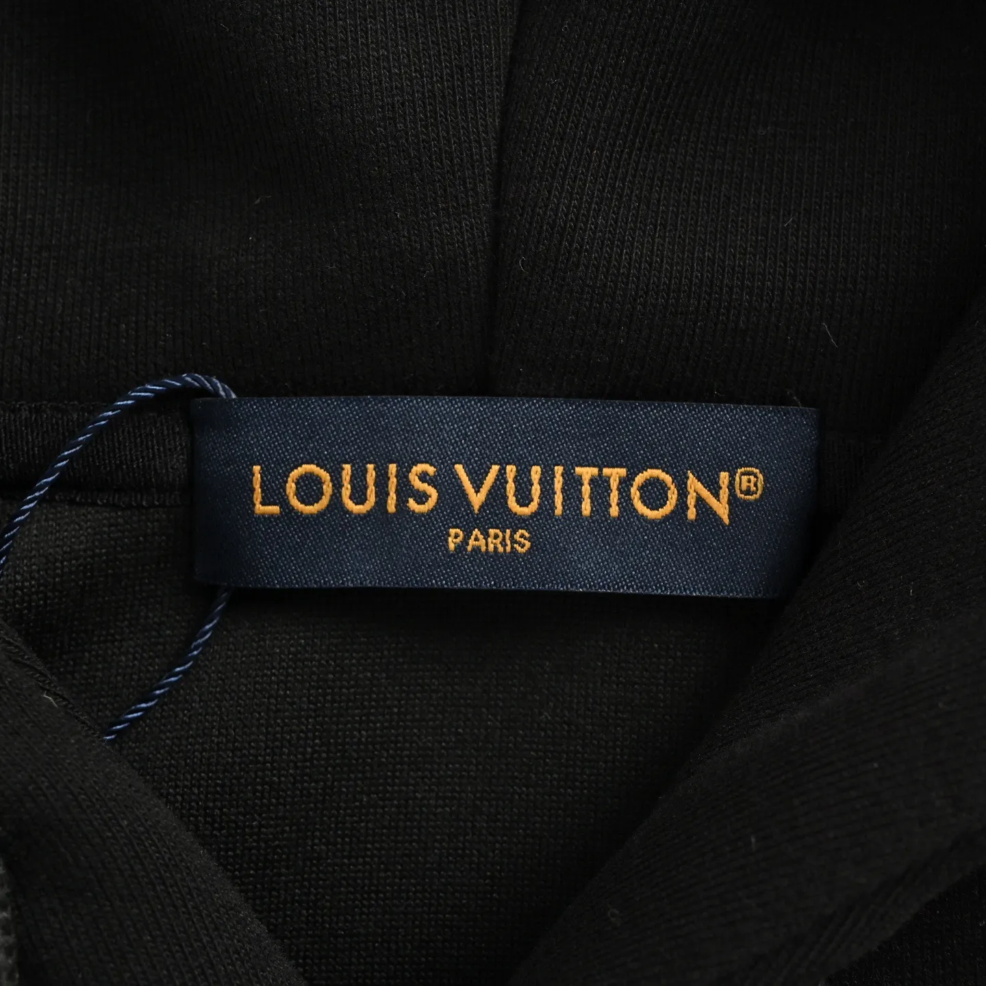 Louis Vuitton/Louis Vuitton 25Fw 3D letter patch hooded sweatshirt